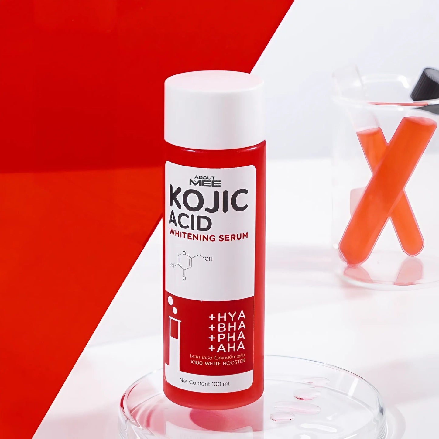 About Mee Kojic Acid Whitening Serum – 100ml