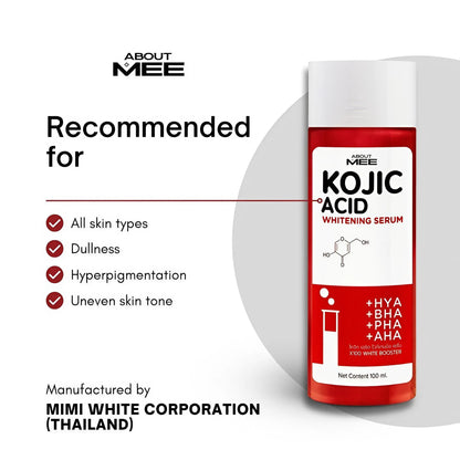 About Mee Kojic Acid Whitening Serum – 100ml
