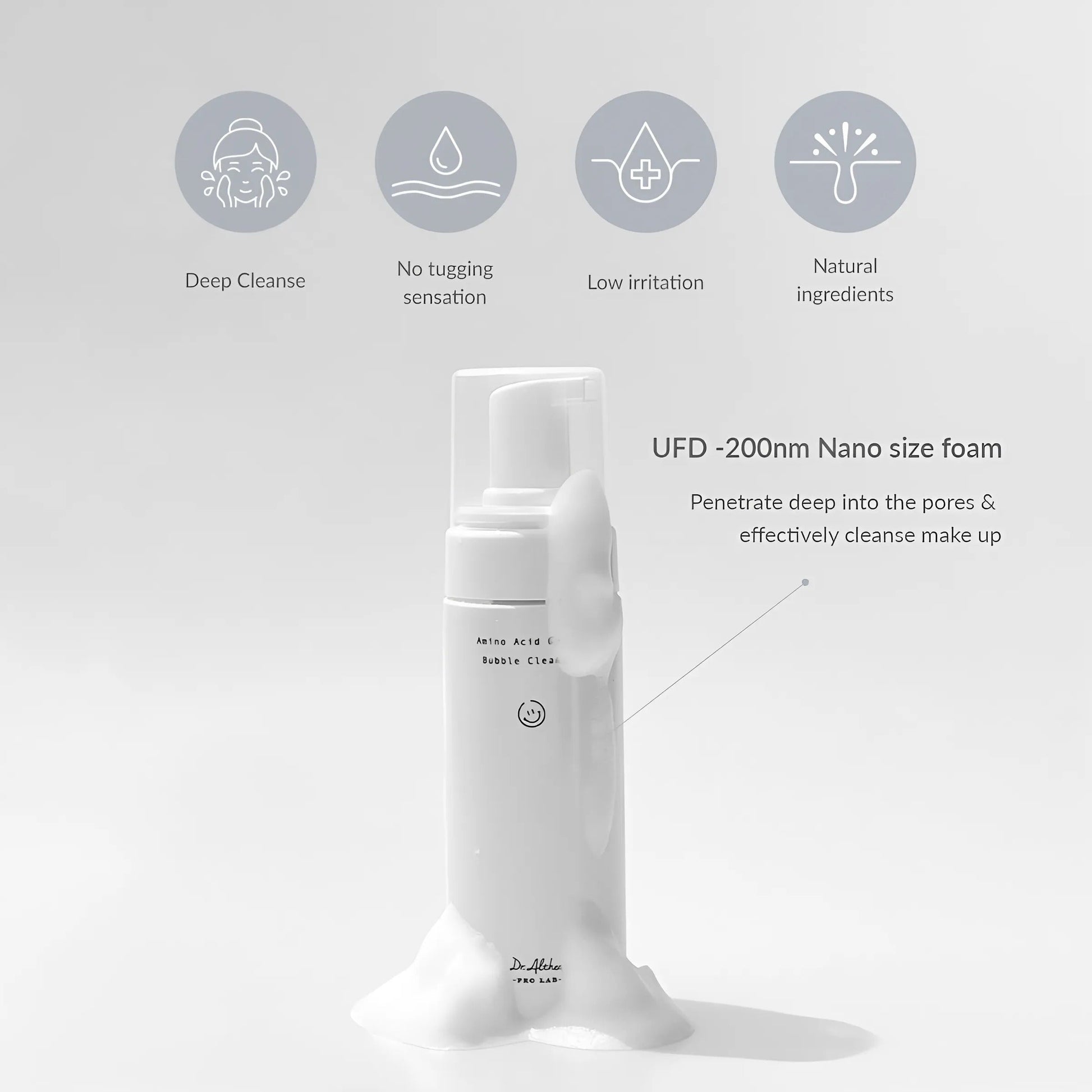 Dr. Althea Amino Acid Gentle Bubble Cleanser - 140ml