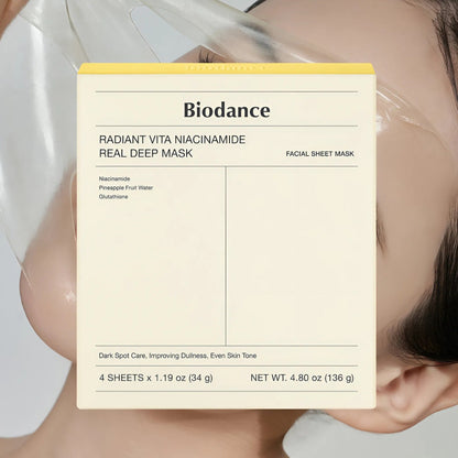 Biodance Radiant Vita Niacinamide Real Deep Mask (1 Sheet)