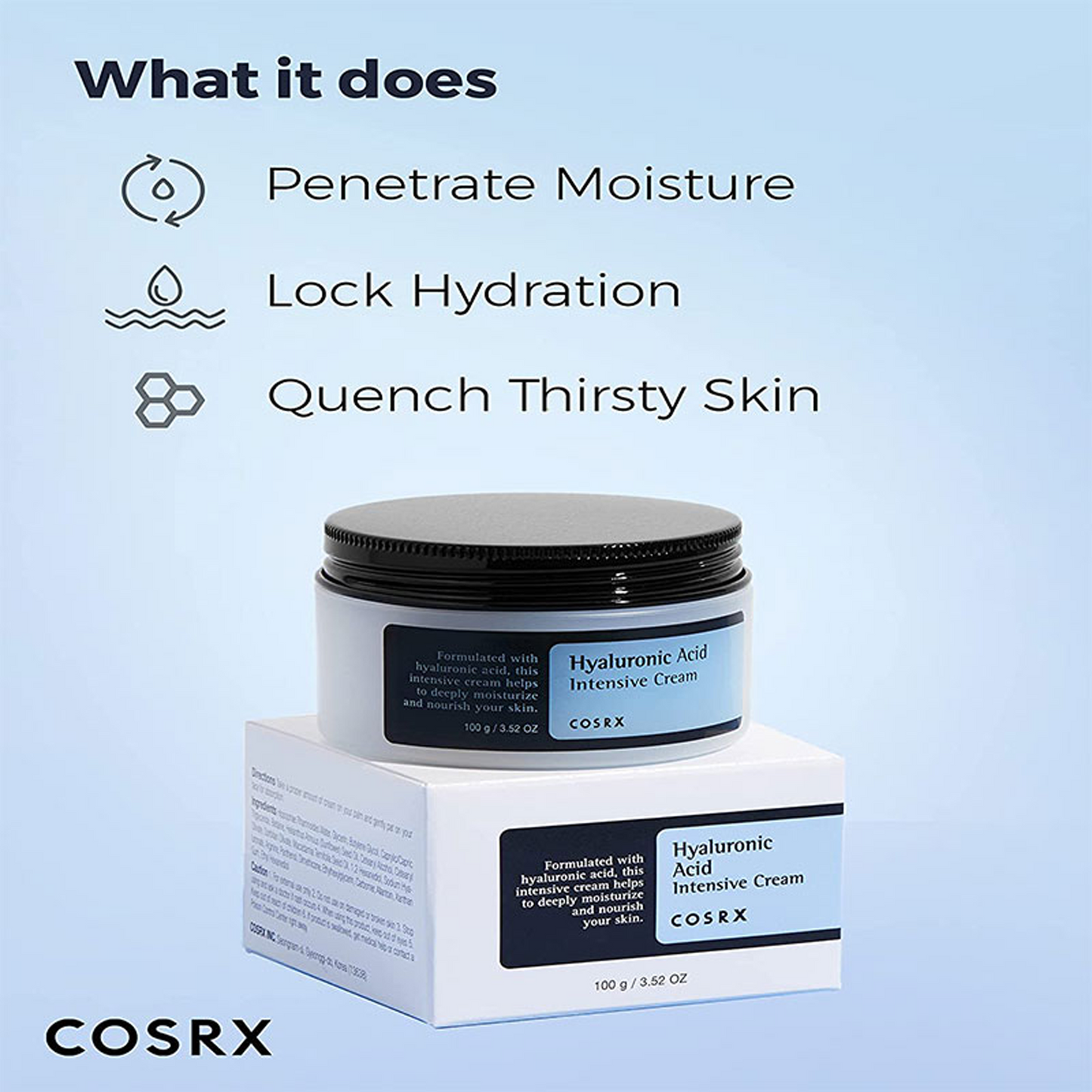 Cosrx Hyaluronic Acid Intensive Cream - 100ml