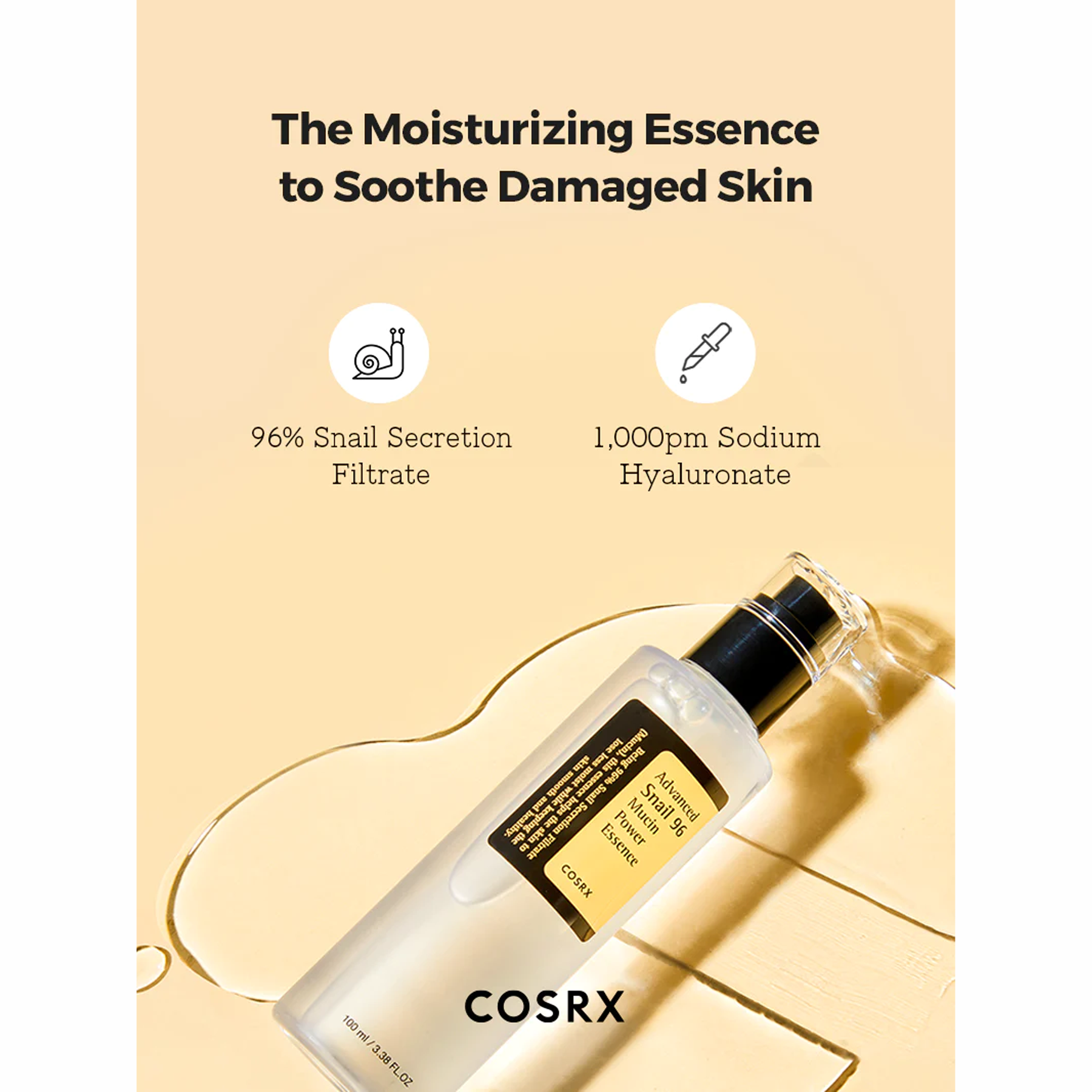 Cosrx Advanced Snail 96 Mucin Power Essence - 100ml