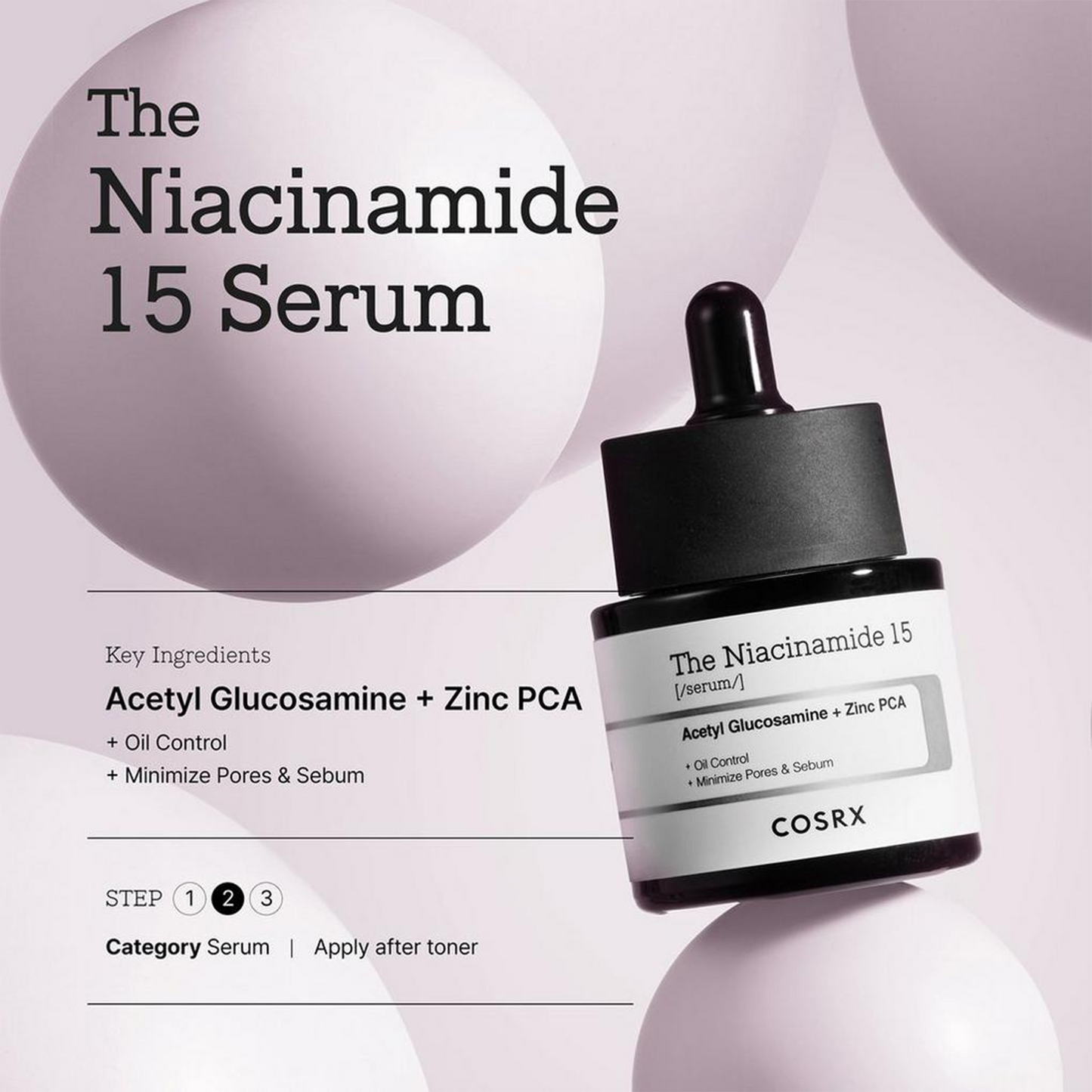 Cosrx The Niacinamide 15 Serum - 20ml