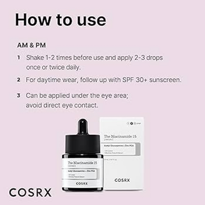 Cosrx The Niacinamide 15 Serum - 20ml