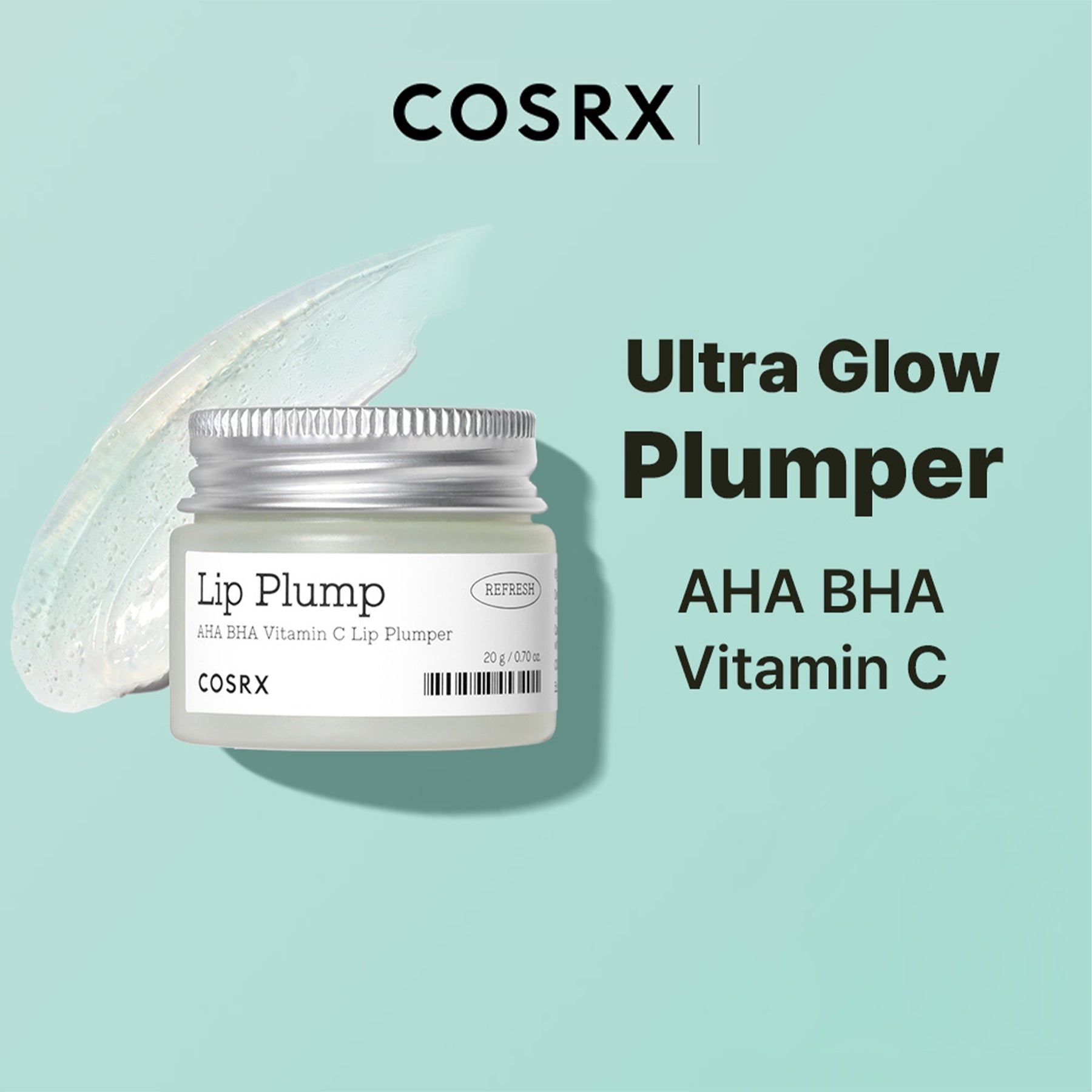 Cosrx Lip Plump AHA BHA Vitamin C Lip Plumper - 20g