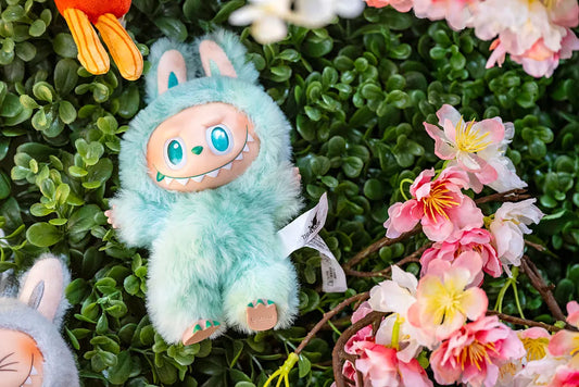 Labubu Spring Edition – Mint Furry Plush (Secret Collectible)