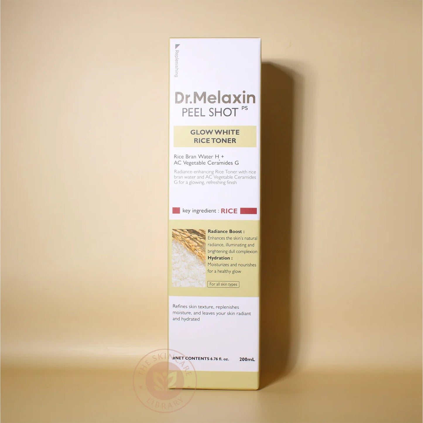 Dr.Melaxin Peel Shot Glow White Rice Toner - 200ml