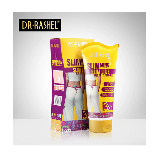 Dr.Rashel Slimming Hot Cream With Collagen Ginger & Indian Turmeric 150gm.