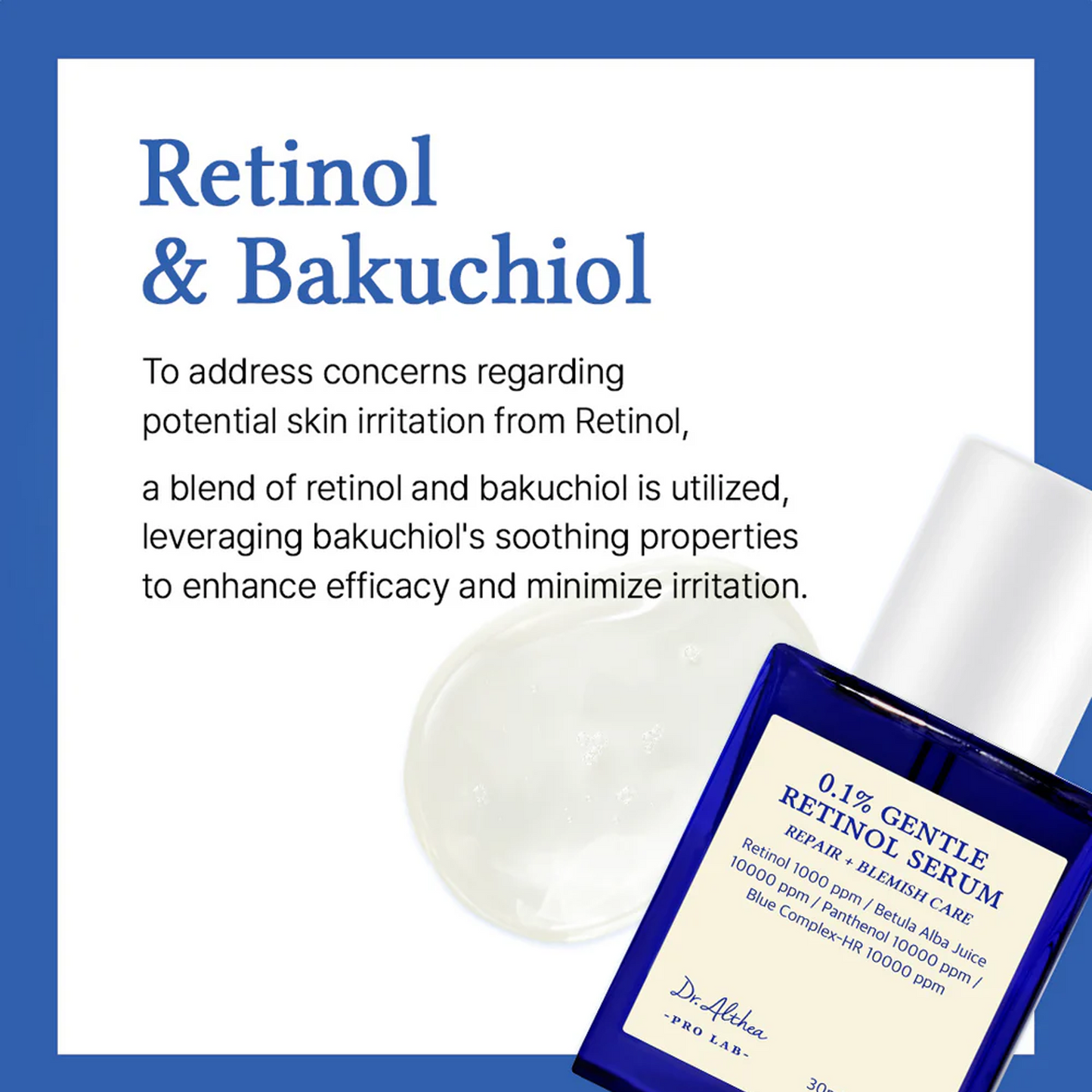 Dr. Althea 0.1% Gentle Retinol Serum - 30ml