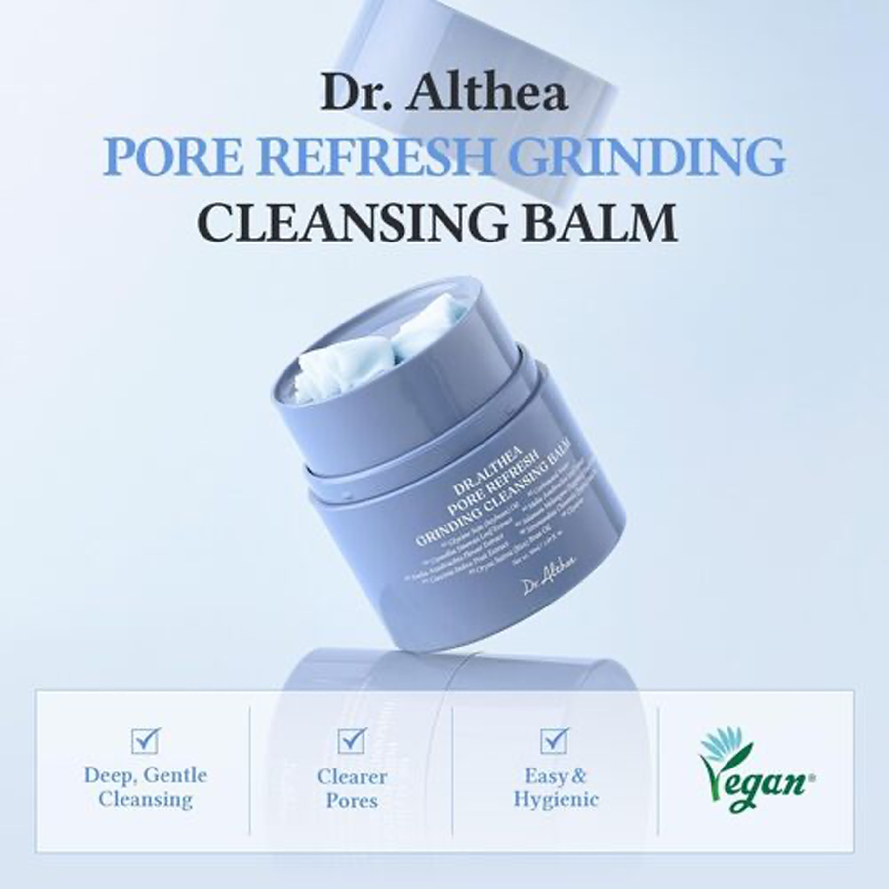 Dr. Althea Pore Refresh Grinding Cleansing Balm - 50g