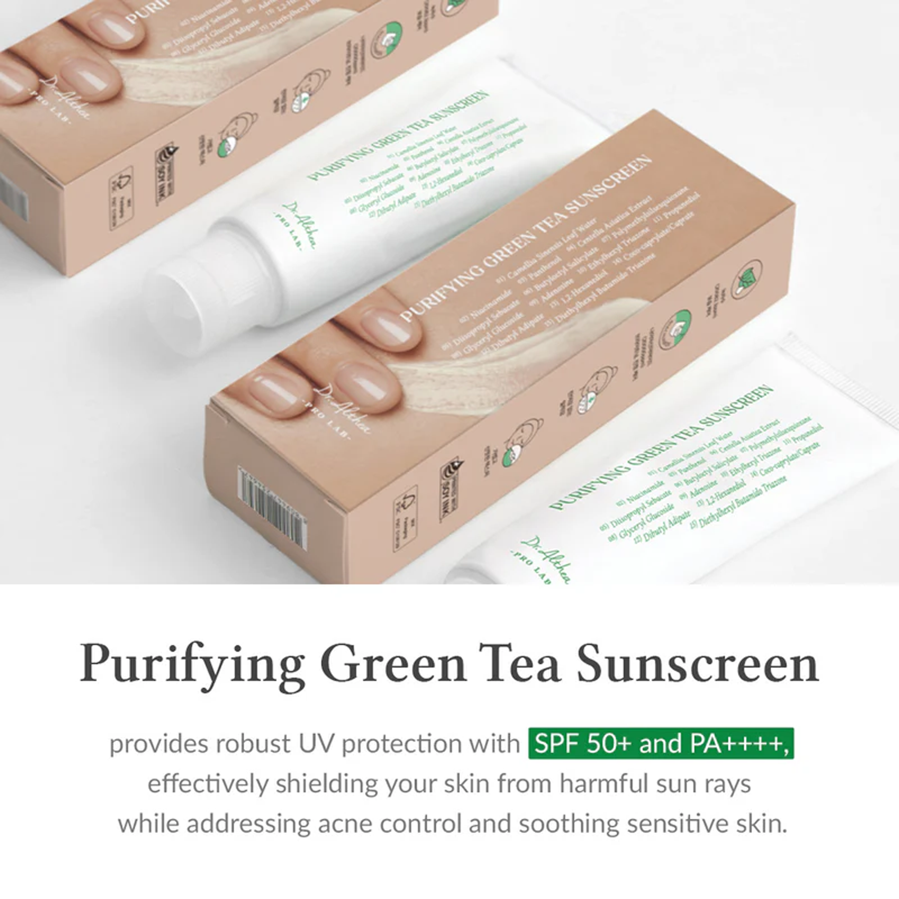 Dr. Althea Purifying Green Tea Sunscreen - 50ml