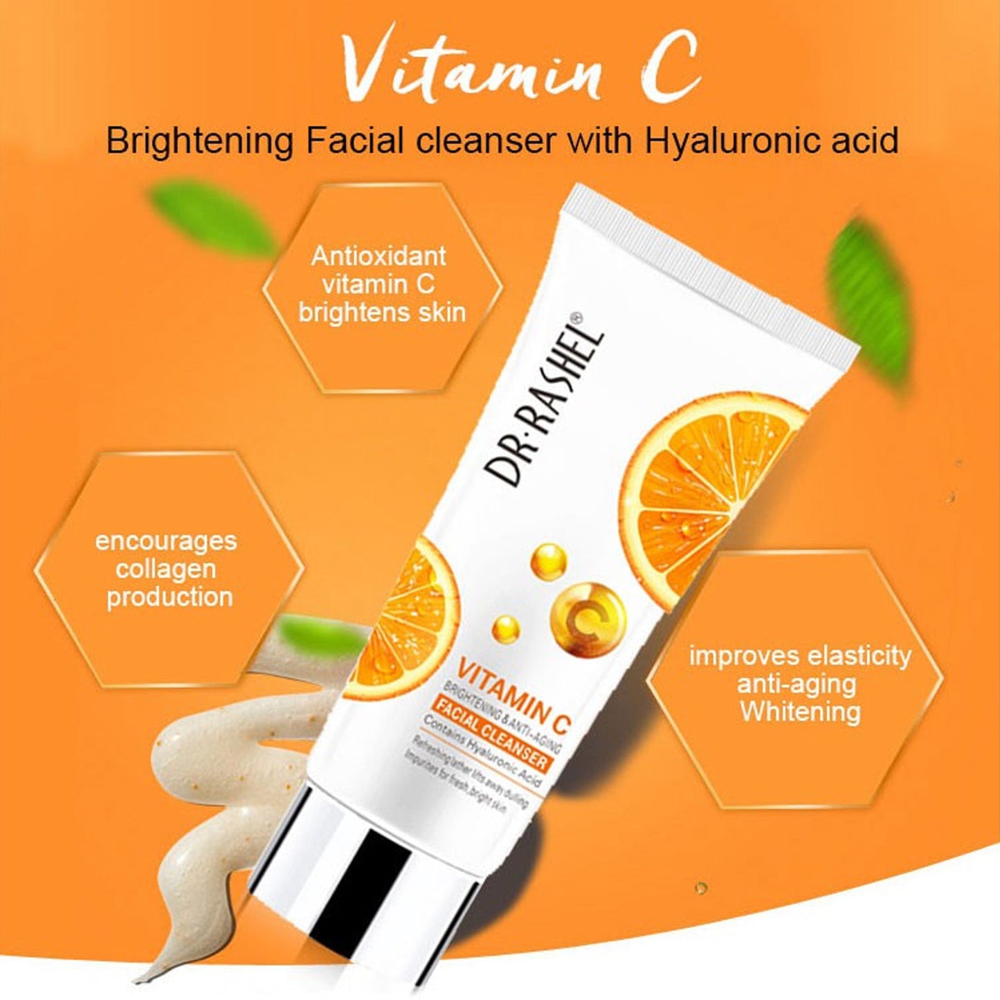 Dr.Rashel Vitamin C Facial Cleanser - 80g