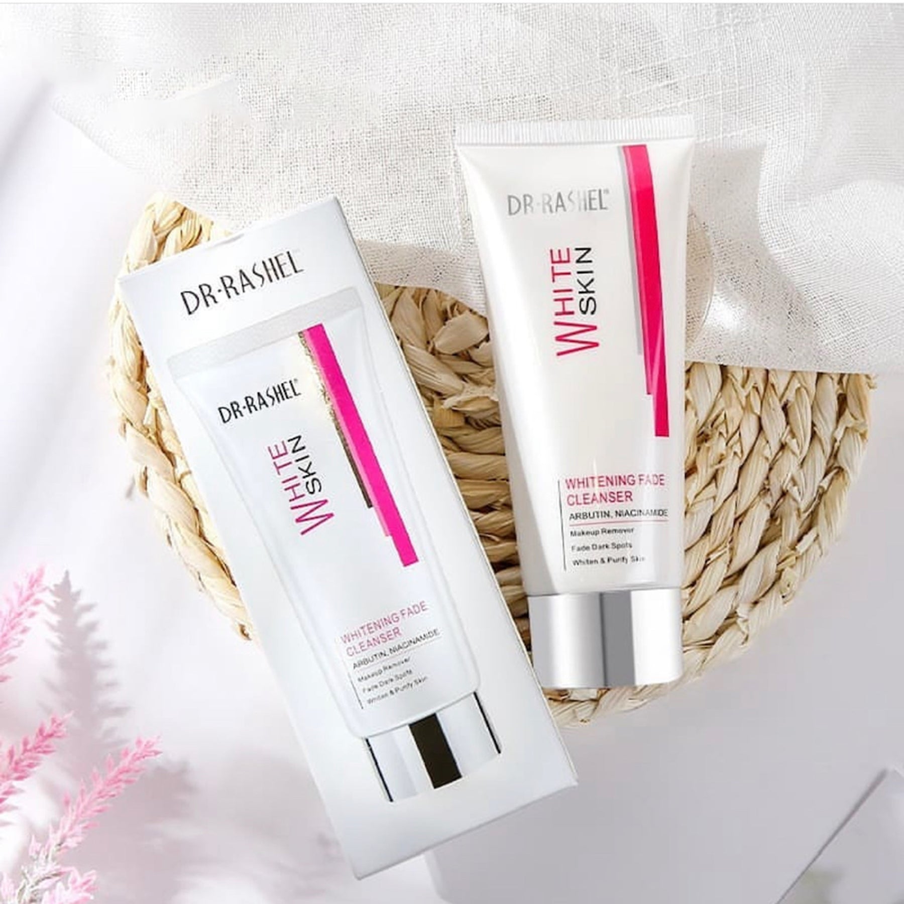 Dr.Rashel White Skin - Whitening Fade Cleanser For Healthy Looking Skin - 80g