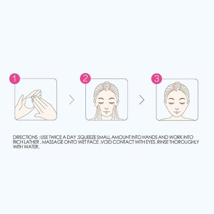 Dr.Rashel White Skin - Whitening Fade Cleanser For Healthy Looking Skin - 80g