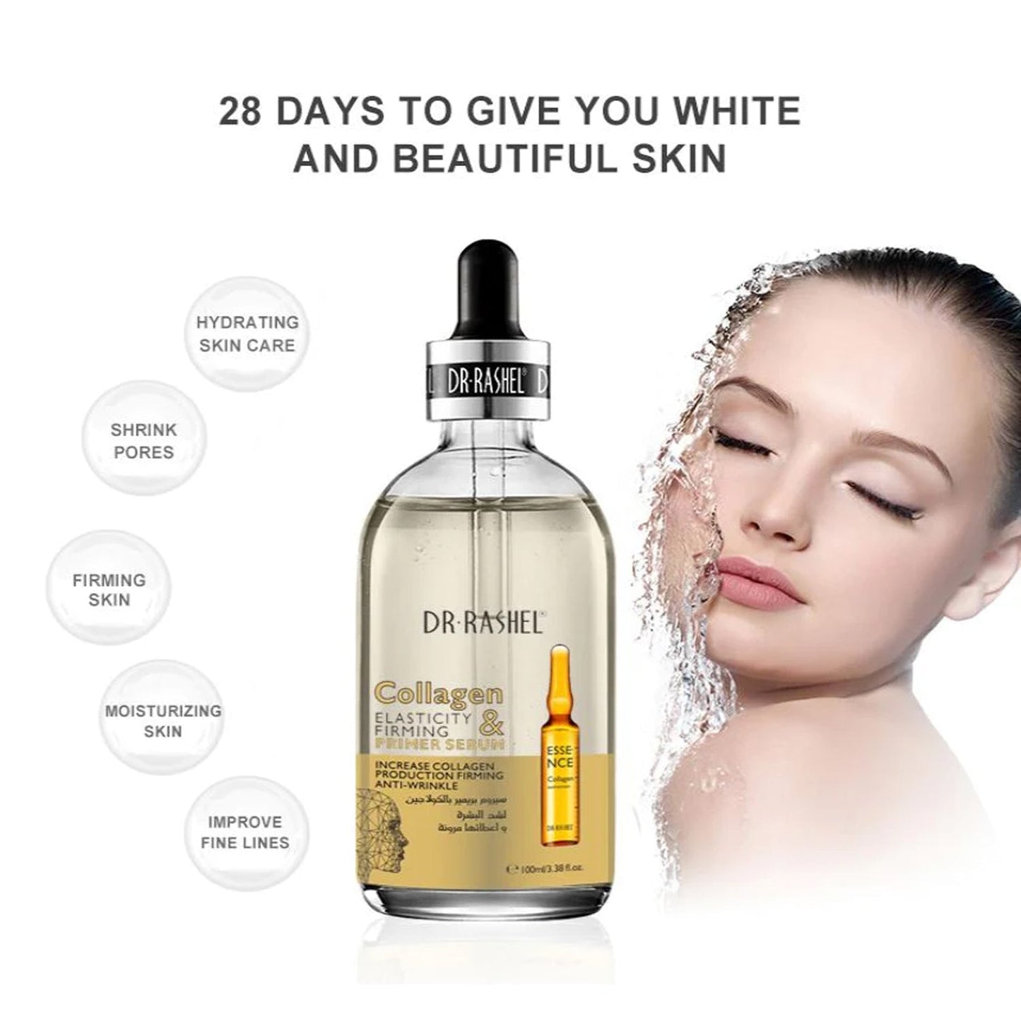 Dr.Rashel Collagen Elasticity & Firming Primer Serum - 100ml