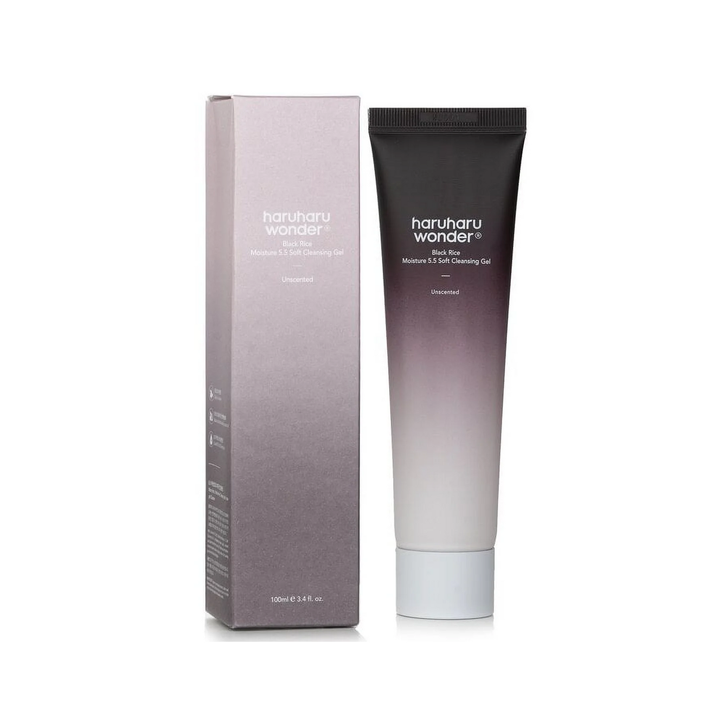 Haruharu Wonder Black Rice Moisture 5.5 Soft Cleansing Gel - 100ml