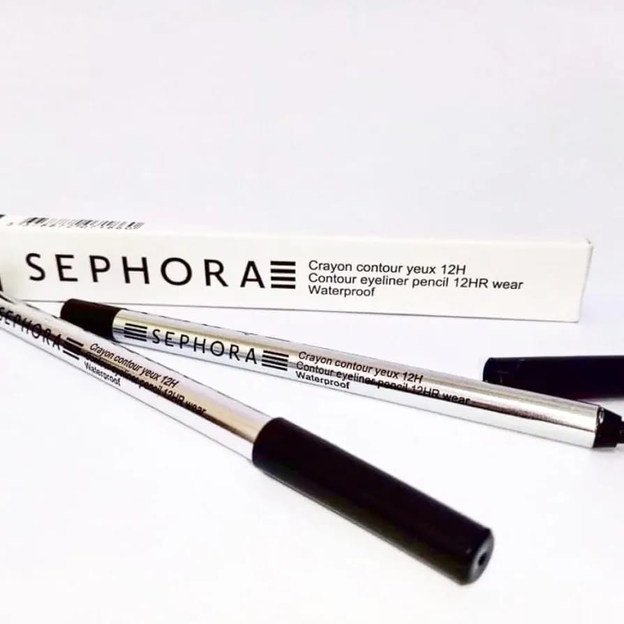 Sephora eyeliner pencil waterproof 12h 3pcs set.
