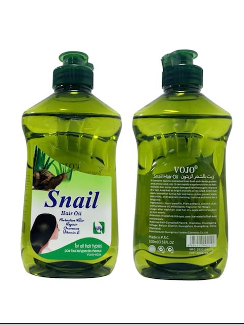 Snail Hair Oil – Smooth & Strengthen Damaged Hair