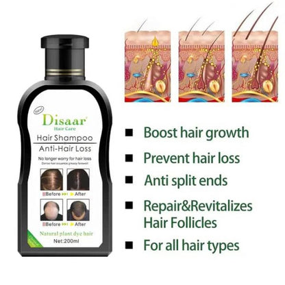 Disaar Hair Shampoo Anti-Hair Loss – 200ml