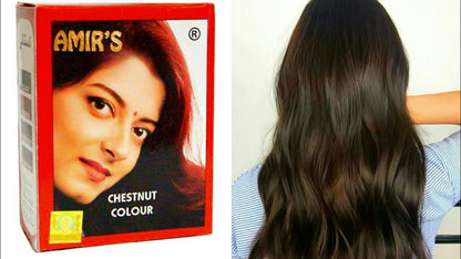 AMIR’S Chestnut Hair Colour with Henna – 6 Sachets