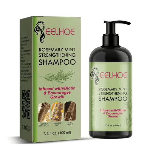 EELHOE Rosemary Mint Strengthening Shampoo 100ml with box – biotin-infused

