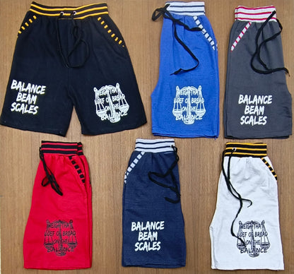 Men’s Cotton Casual Shorts – Trendy Mixed Designs