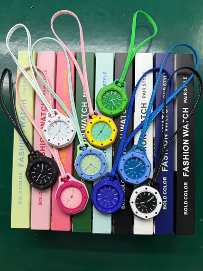 Goldenize Royal Pop Quartz Pocket Watch Pendant – Multicolor Goldenize Royal Pop Quartz Pocket Watch | Multicolor Pendant