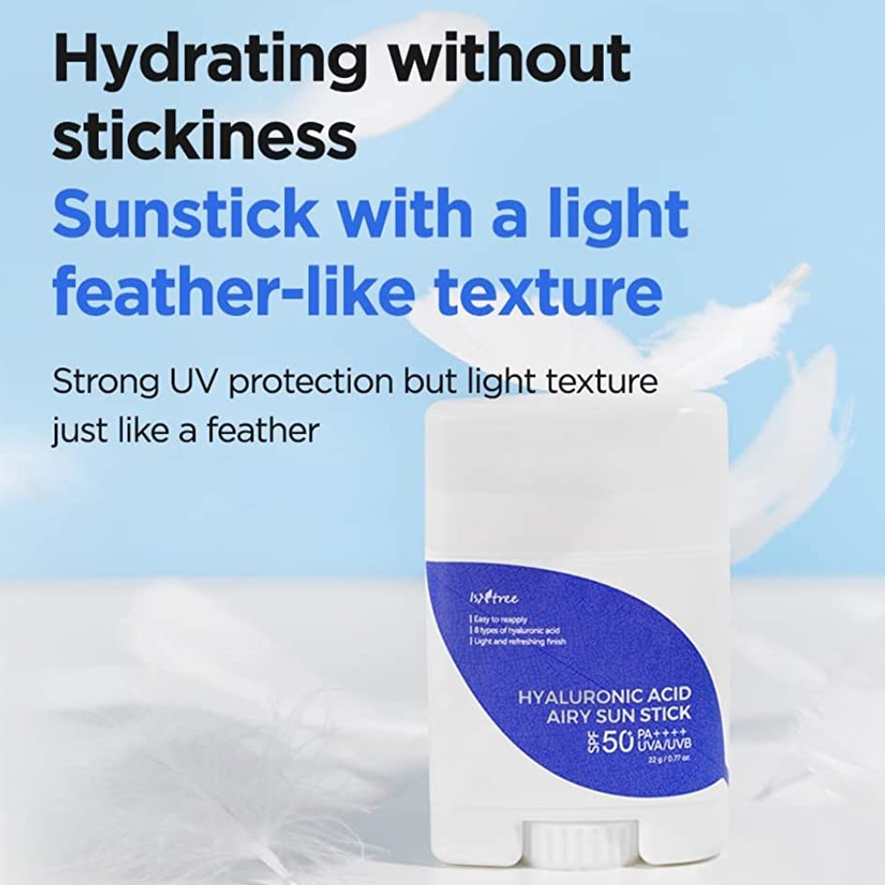 Isntree Hyaluronic Acid Airy Sun Stick - 22g