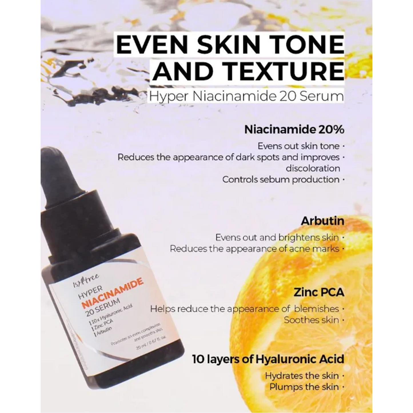 Isntree Hyper Niacinamide 20 Serum - 20ml