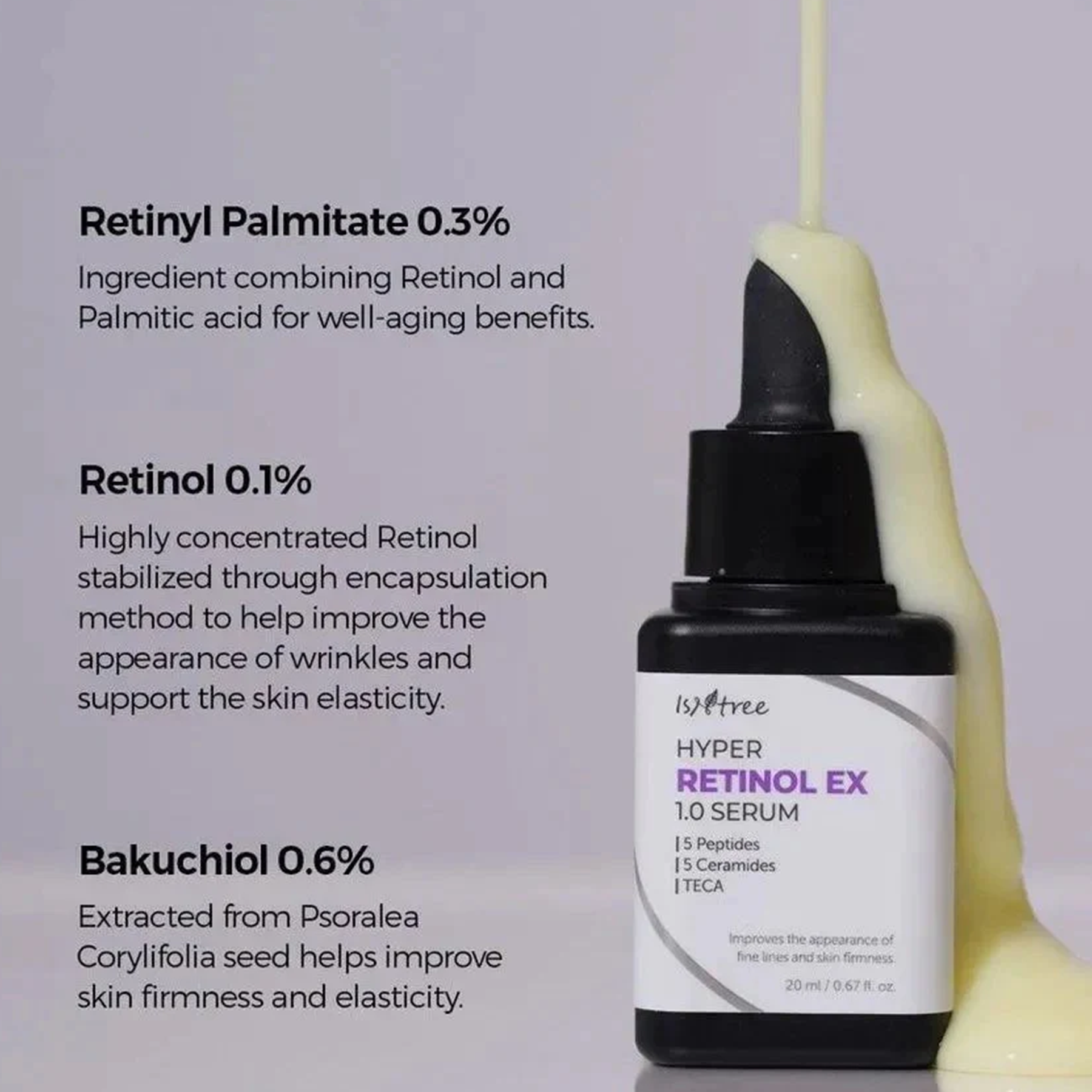 Isntree Hyper Retinol EX 1.0 Serum - 20ml