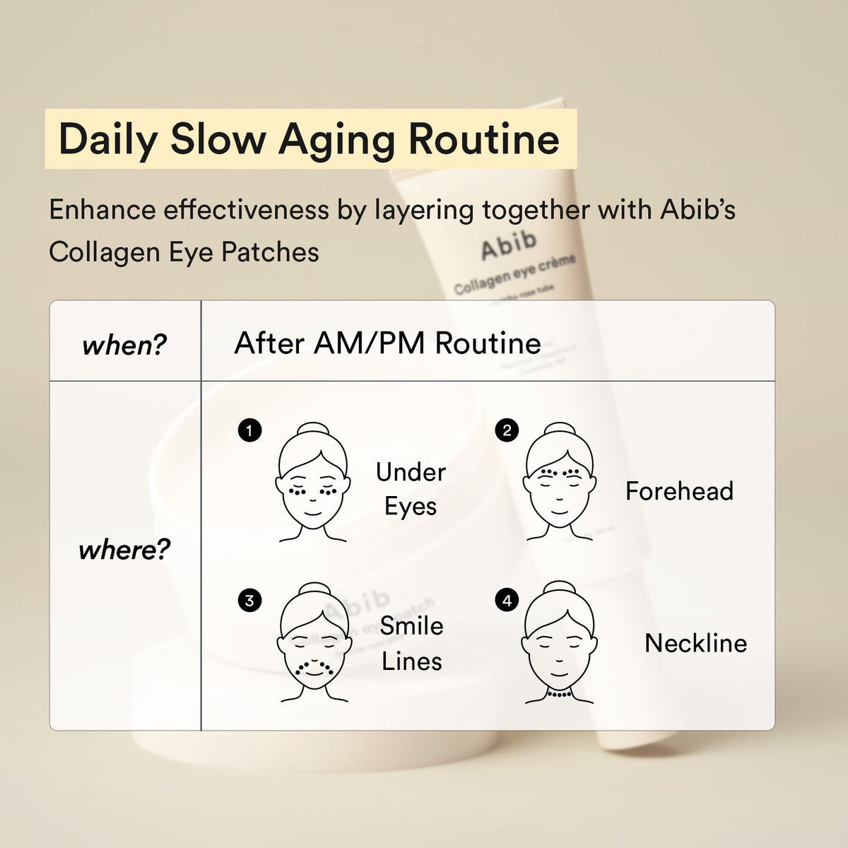 Abib - Collagen Eye Crème Jericho Rose Tube