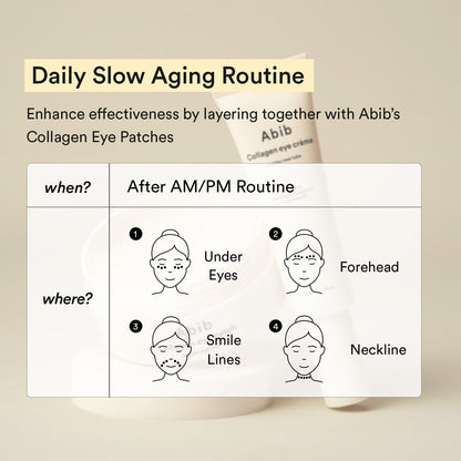 Abib - Collagen Eye Crème Jericho Rose Tube