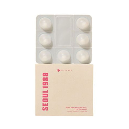 K-Secret Seoul 1988 Boosting Ball: Collagen 100% - 35mg x 7 capsules