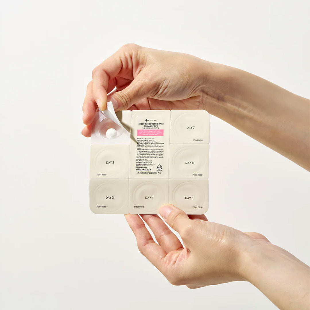 K-Secret Seoul 1988 Boosting Ball: Collagen 100% - 35mg x 7 capsules