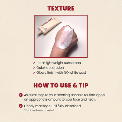 K-Secret Seoul 1988 Sun: Pine Tree + Ceramide SPF50+ PA++++ Moisturizing Sunscreen - 50ml