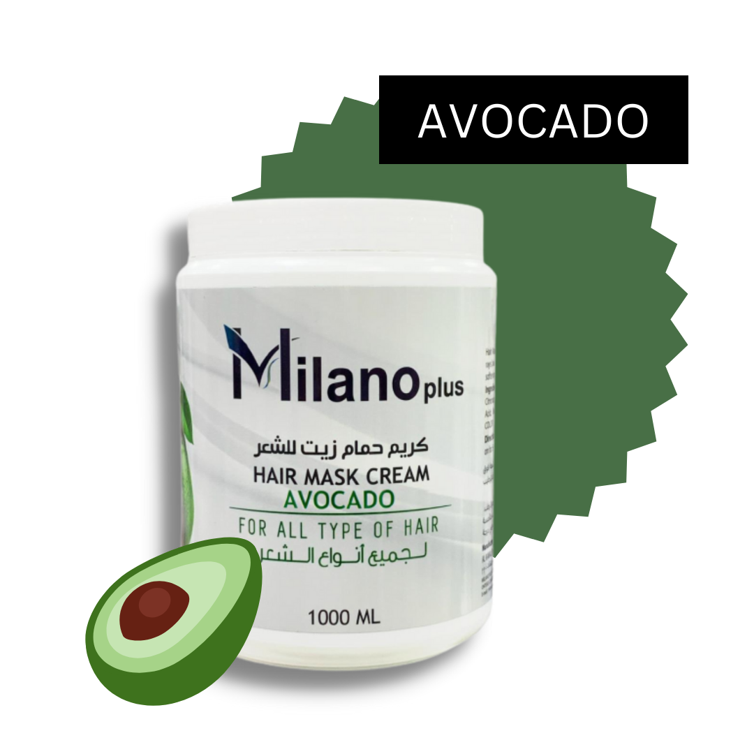 Milano plus hot oil hair cream (1000ml)