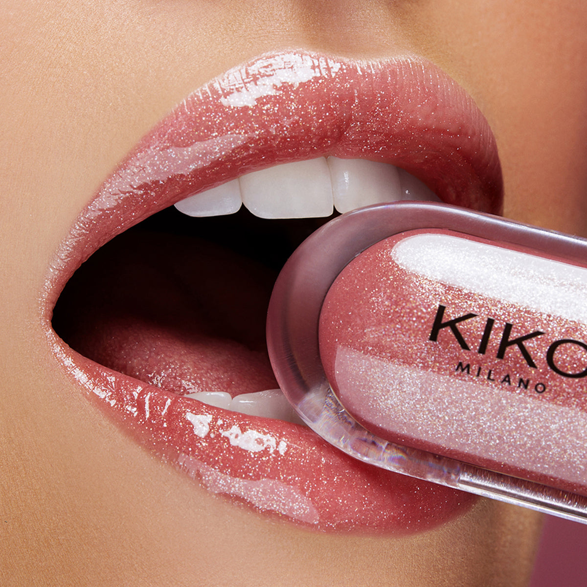 Kiko milano lip gloss.