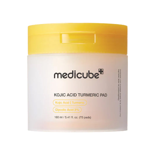 Medicube Kojic Acid Turmeric Pad With 3% Glycolic Acid - 160ml