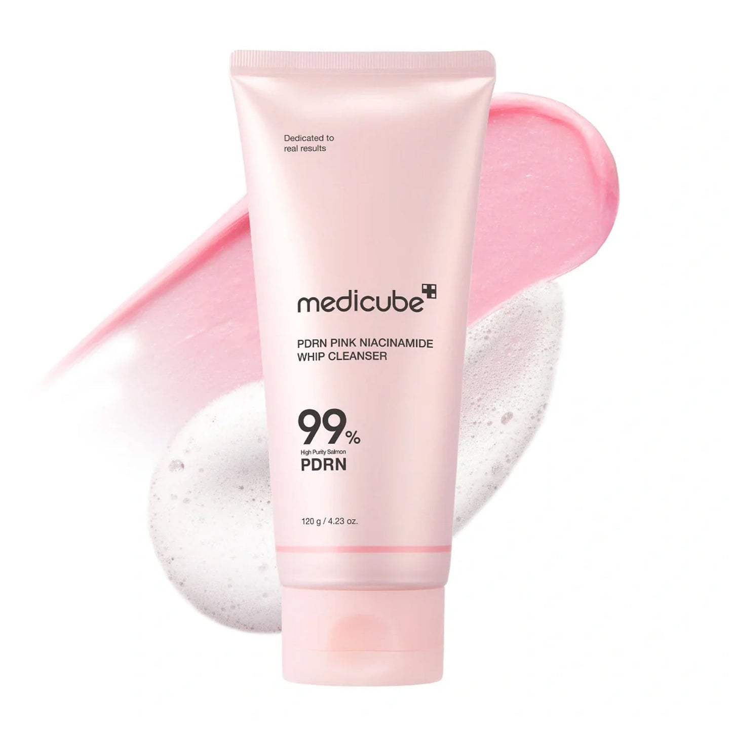 Medicube PDRN Pink Niacinamide Whip Cleanser - 120g