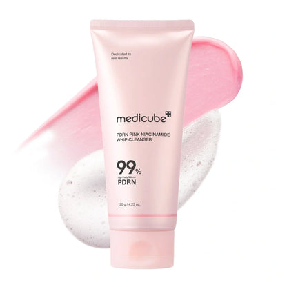 Medicube PDRN Pink Niacinamide Whip Cleanser - 120g