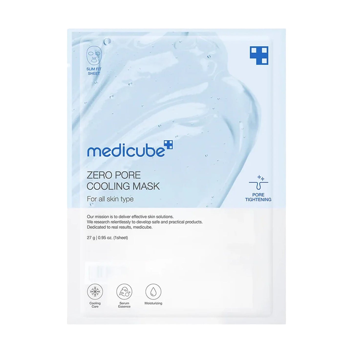 Medicube Zero Pore Cooling Mask - 27g