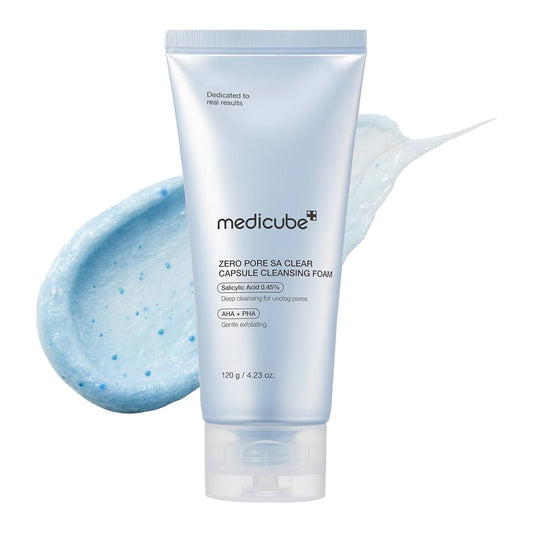 Medicube Zero Pore SA Clear Capsule Cleansing Foam - 120g