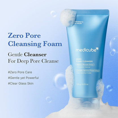 Medicube Zero Pore SA Clear Capsule Cleansing Foam - 120g