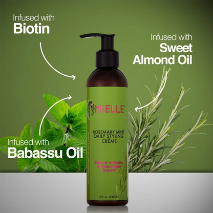 Mielle Rosemary Mint Daily Styling Crème -(240ml)