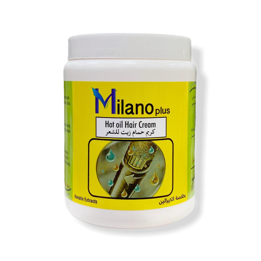 Milano plus hot oil hair cream (1000ml)