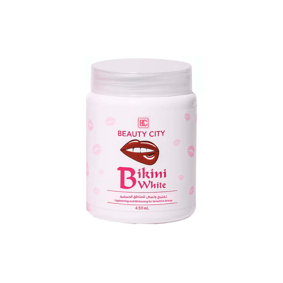Beauty City Bikini White Cream 450ml body care jar