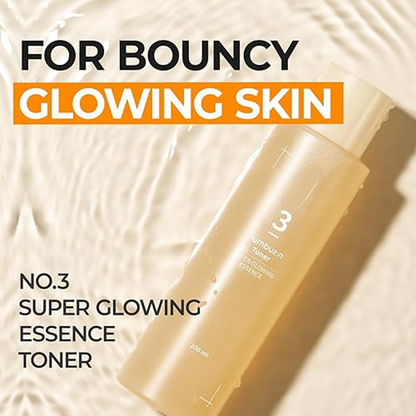 Numbuz:n No.3 Super Glowing Essence Toner - 200ml