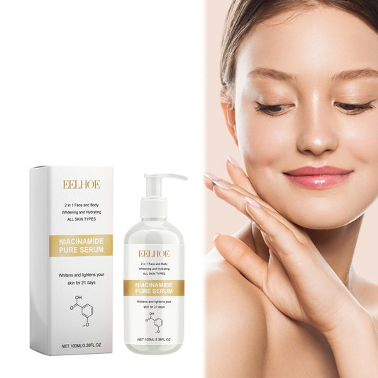 Niacinamide whitening pure face serum (100 ml).