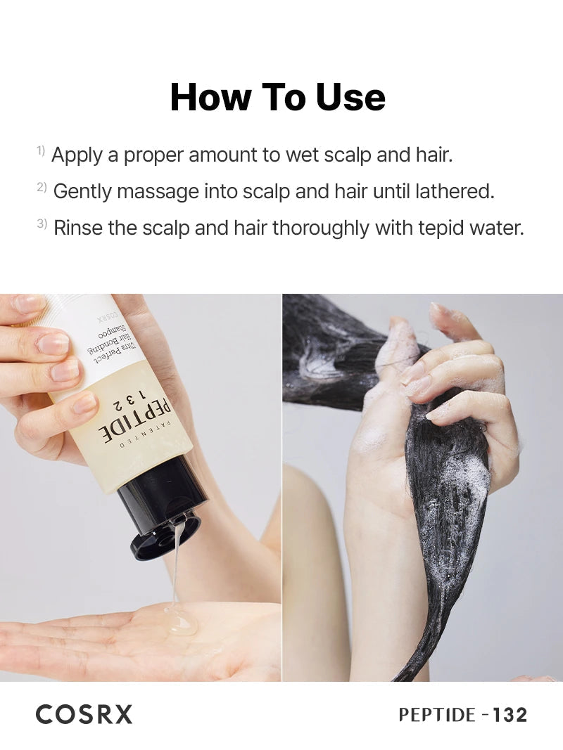 COSRX - Peptide 132 Ultra Perfect Hair Bonding Shampoo