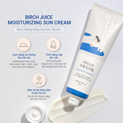 RoundLab Birch Juice Moisturizing Sunscreen Set